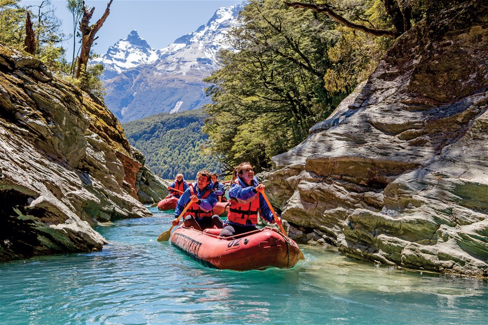 Dart River Funyak Canoe & Jetboat Tour